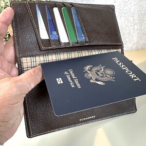Passport holder / checkbook holder